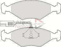 Комплект тормозных колодок, дисковый тормоз COMLINE ADB1228