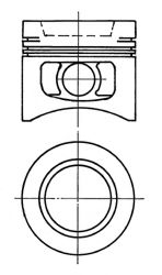 Поршень KOLBENSCHMIDT 92021620