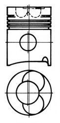 Поршень KOLBENSCHMIDT 130119