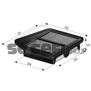 Воздушный фильтр HERTH+BUSS JAKOPARTS N1324067