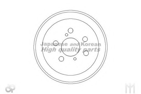 Тормозной барабан ASHUKI 1020-0102