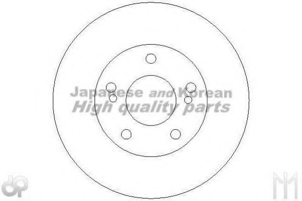 Тормозной диск ASHUKI N013-35
