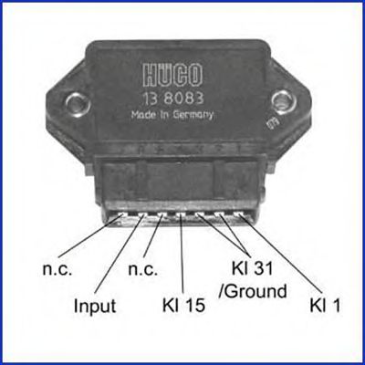 Коммутатор, система зажигания HITACHI 138083