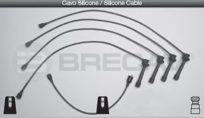 Комплект проводов зажигания BRECAV 25525
