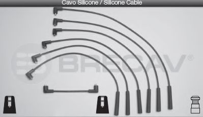 Комплект проводов зажигания BRECAV 28501