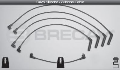 Комплект проводов зажигания FACET 47025