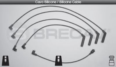 Комплект проводов зажигания BRECAV 28524