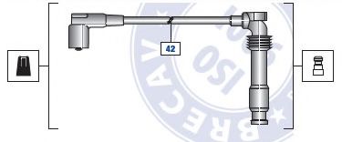 Провод зажигания BRECAV 924250