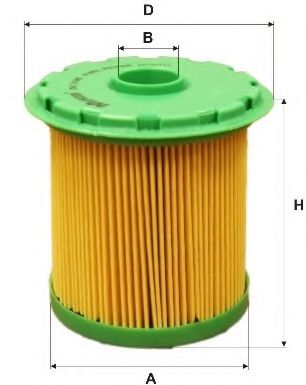 Топливный фильтр MFILTER DE 3105