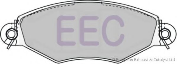 Комплект тормозных колодок, дисковый тормоз EEC BRP1041