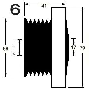 Механизм свободного хода генератора AD KÜHNER 885052