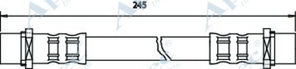 Тормозной шланг PAGID 70389