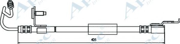 Тормозной шланг APEC braking HOS3329