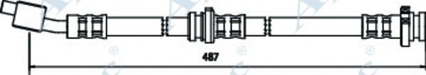 Тормозной шланг APEC braking HOS3343