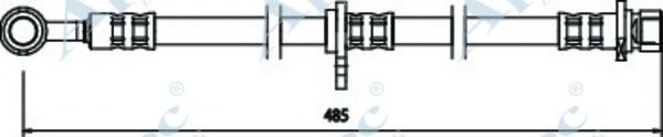 Тормозной шланг APEC braking HOS3505