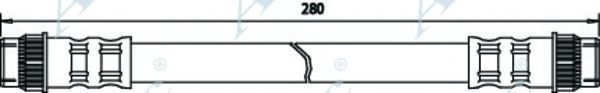 Тормозной шланг APEC braking HOS3102