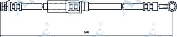 Тормозной шланг APEC braking HOS4046