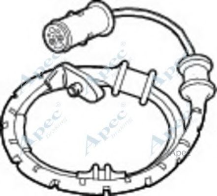 Указатель износа, накладка тормозной колодки APEC braking WIR5124