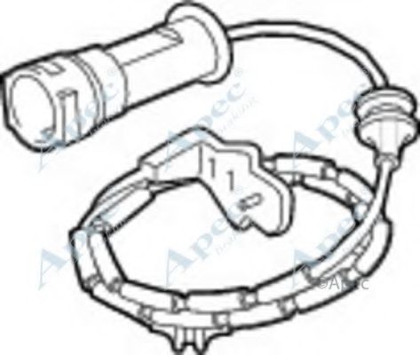 Указатель износа, накладка тормозной колодки APEC braking WIR5125