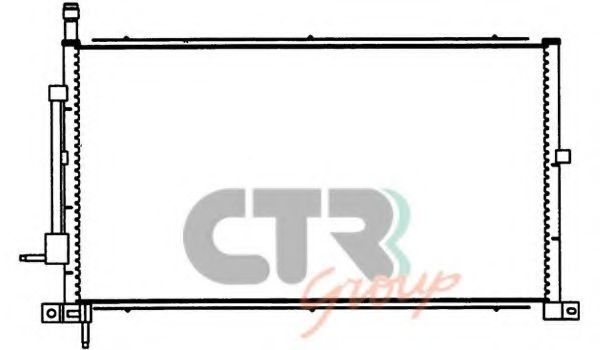 Конденсатор, кондиционер CTR 1223674