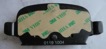 Комплект тормозных колодок, дисковый тормоз MOTAQUIP LVXL1114