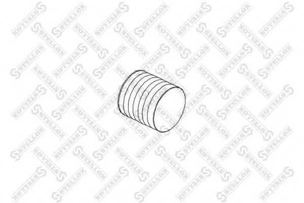 Гофрированная труба, выхлопная система STELLOX 82-01629-SX