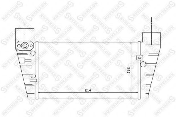 Интеркулер STELLOX 10-40099-SX