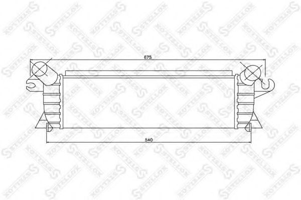 Интеркулер STELLOX 10-40147-SX