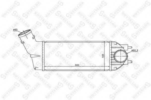 Интеркулер STELLOX 10-40192-SX