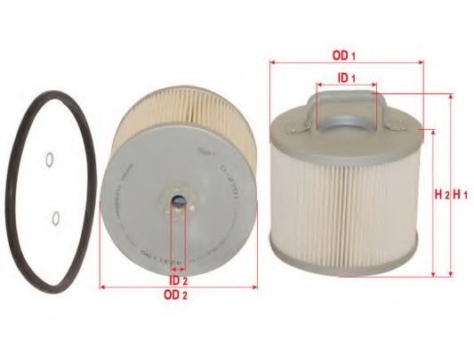 Масляный фильтр SAKURA  Automotive O-2701