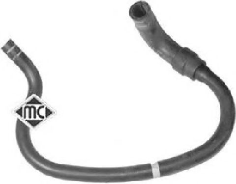 Шланг, теплообменник - отопление Metalcaucho 08929