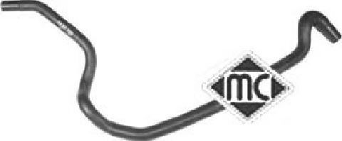 Шланг радиатора Metalcaucho 09101