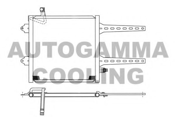 Конденсатор, кондиционер AUTOGAMMA 101603