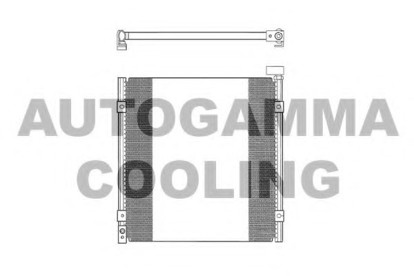 Конденсатор, кондиционер AUTOGAMMA 102663