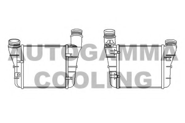 Интеркулер AUTOGAMMA 105851