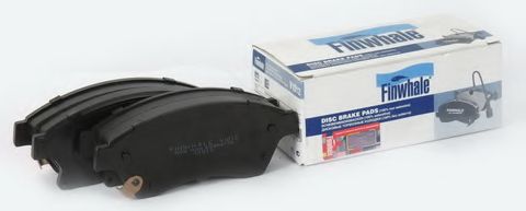Комплект тормозных колодок, дисковый тормоз FINWHALE V1012