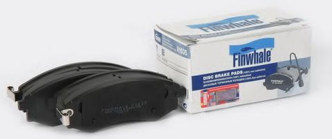 Комплект тормозных колодок, дисковый тормоз FINWHALE V1035