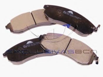 Комплект тормозных колодок, дисковый тормоз MDR MFP-2515