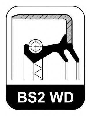 Уплотняющее кольцо, ступица колеса; Уплотнительное кольцо WILMINK GROUP WG1193885