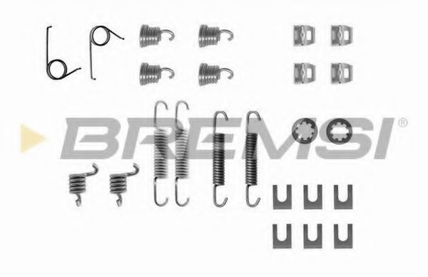 Комплектующие, тормозная колодка BREMSI SK0554