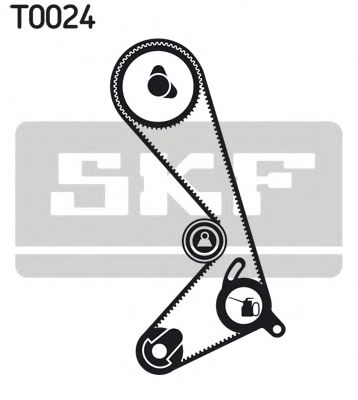 Комплект ремня ГРМ SKF VKMA 06205