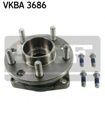 Комплект подшипника ступицы колеса SKF VKBA 3686