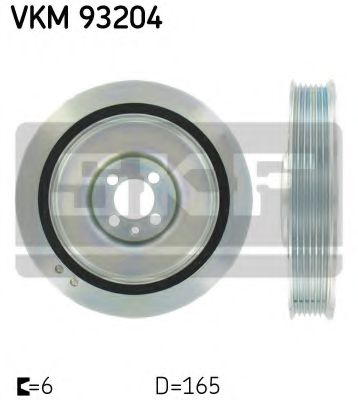 Ременный шкив, коленчатый вал SKF VKM 93204