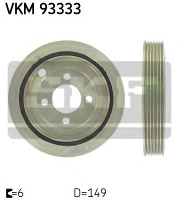 Ременный шкив, коленчатый вал SKF VKM 93333