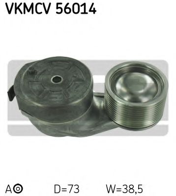 Натяжной ролик, поликлиновой  ремень SKF VKMCV 56014