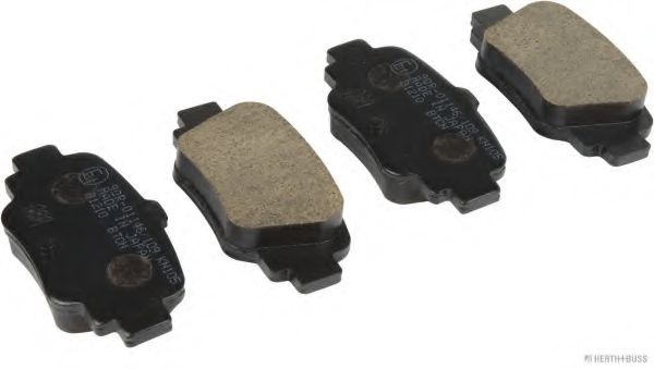 Комплект тормозных колодок, дисковый тормоз HERTH+BUSS JAKOPARTS J3611035