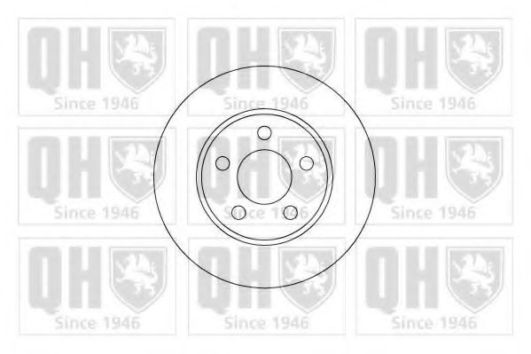 Тормозной диск QUINTON HAZELL BDC4789