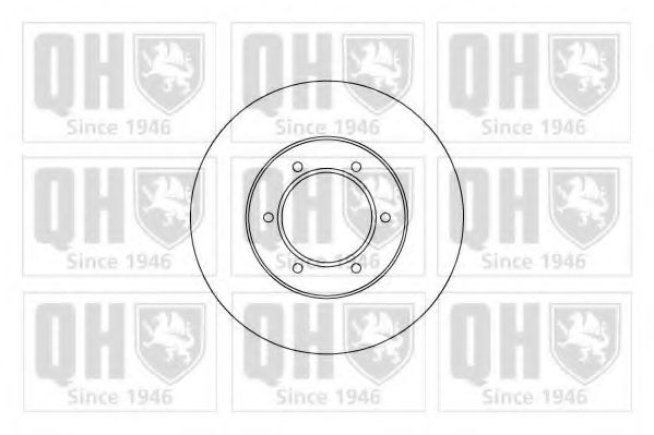 Тормозной диск QUINTON HAZELL BDC5002
