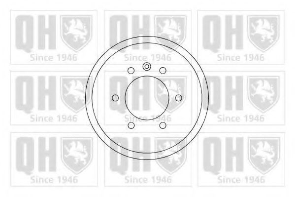 Тормозной барабан QUINTON HAZELL BDR221