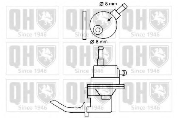 Топливный насос ACDelco 461129